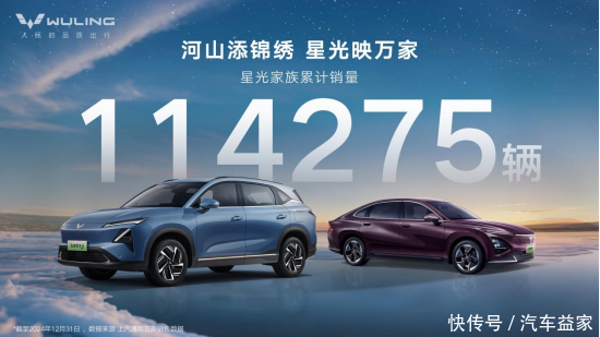 博盈证券 销量见信赖，品质铸口碑！五菱星光家族累计销量突破11万辆！