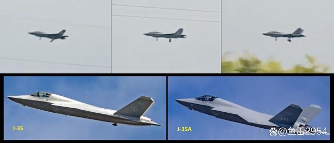 歼-35发展出双座型号了吗 模糊照片引发猜测